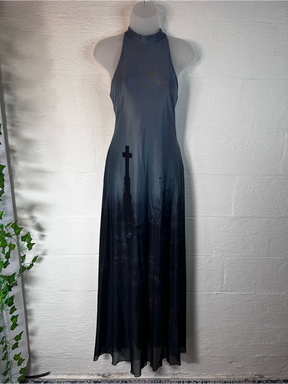 Graveyard maxi dress